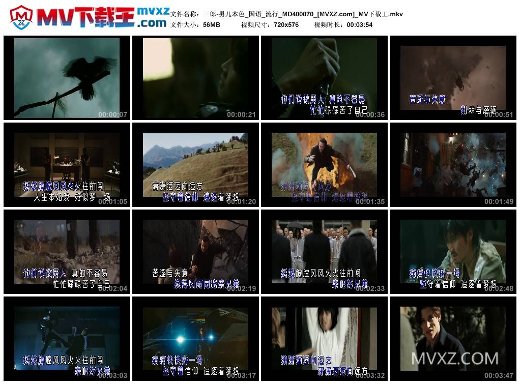 三郎-男儿本色_国语_流行_MD400070